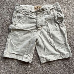 Flat front shorts